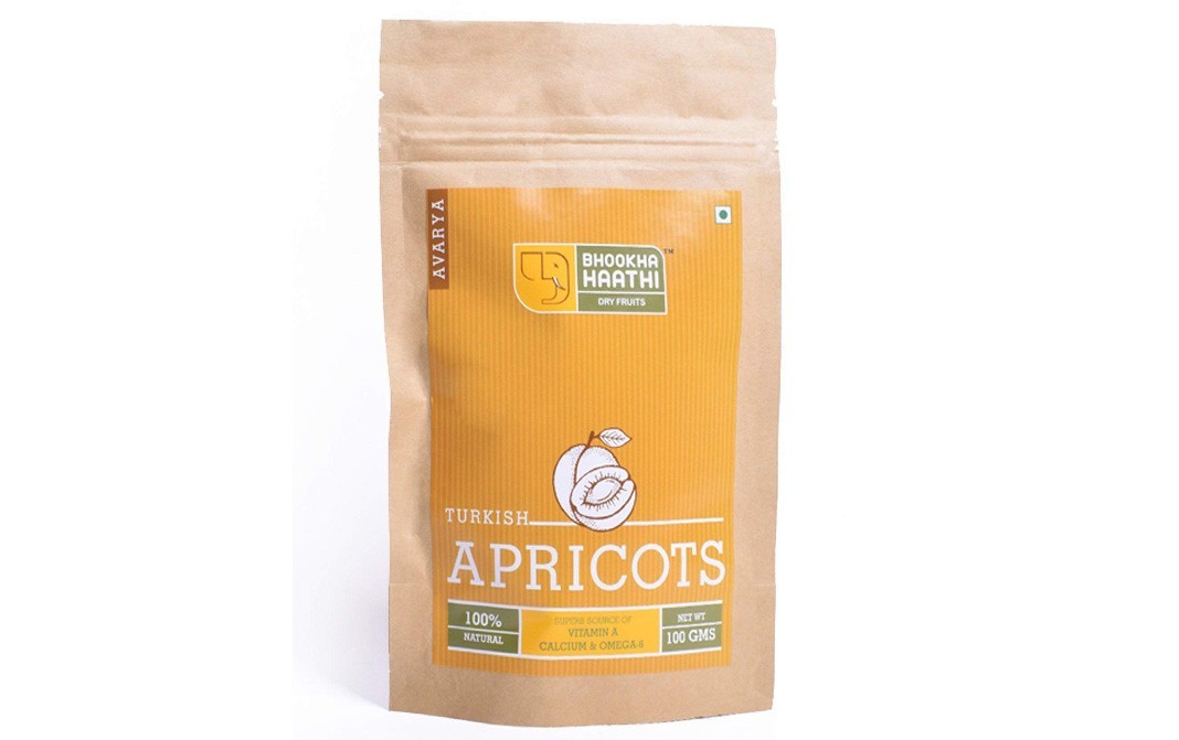 Bhookha Haathi Turkish Apricots    Pack  100 grams